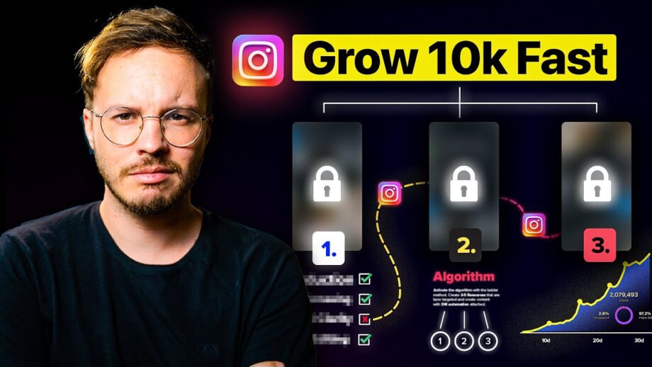 The REAL Way To Grow 10k Instagram Followers FAST in 2025