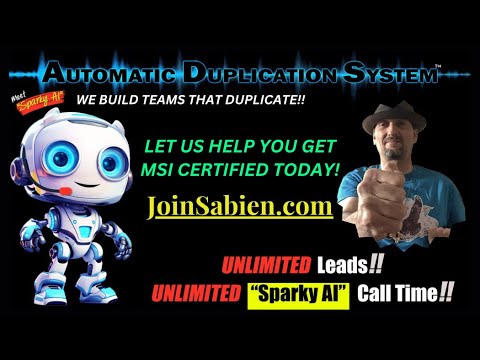 How To Get MSI Certified In 2025: LiveGood With Sparky AI Automated Team Building