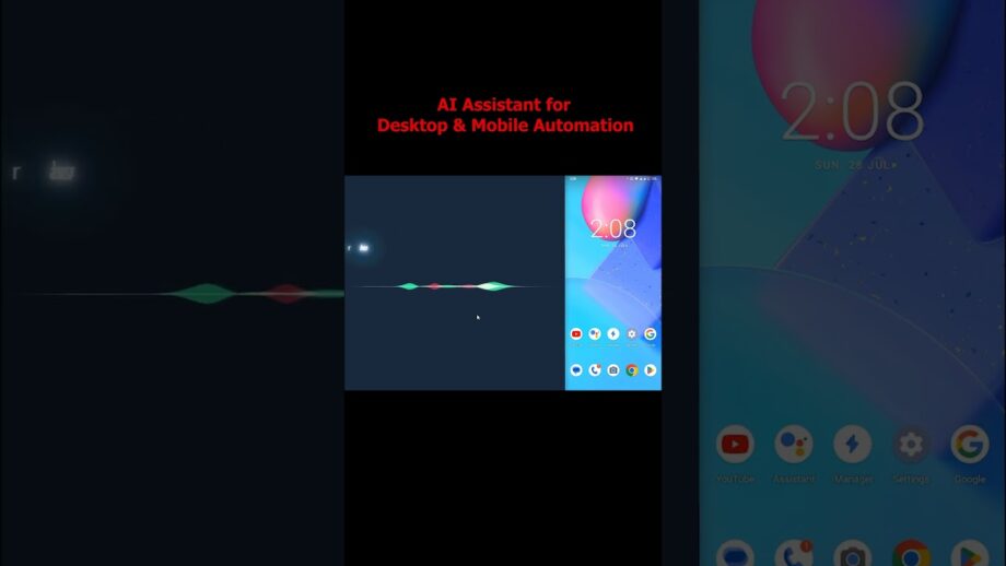 AI Assistant | Mobile & WhatsApp Automation | Sophia | Python Project | Python Desktop App