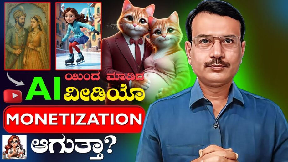 AI ಯಿಂದ ಮಾಡಿದ ವಿಡಿಯೋ ಅಪ್ಲೋಡ್ ಮಾಡಿದ್ರೆ ಚಾನೆಲ್ Monetization ಆಗುತ್ತಾ?