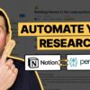 10x Your Research Speed With AI (Notion + Perplexity)