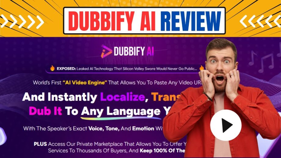 Dubbify AI Review - AI-Powered Video Translation & Dubbing Tool!