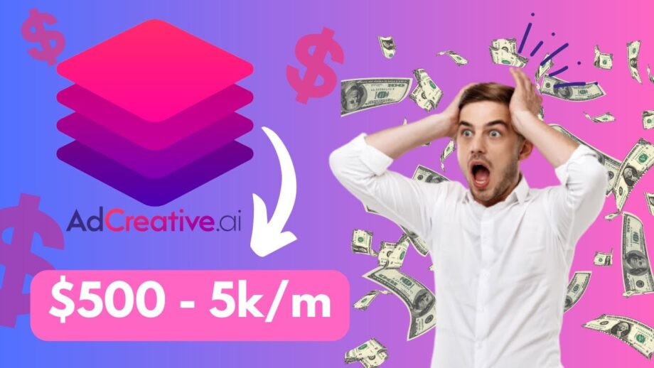 Discover the Path to Earning $500 to $5,000/m as an Adcreative  AI Affiliate!