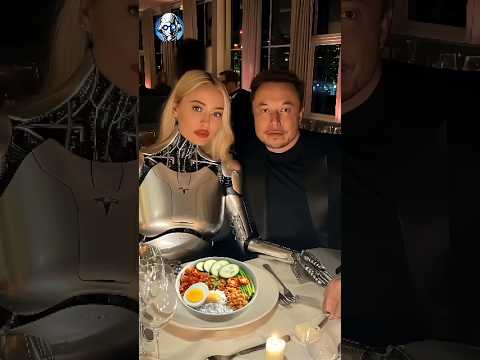 Elon Musk Tesla Robot Girlfriend #shorts #tesla #technology #fyp #ai #viral #viralvideos #robots #AI