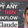 How to Copy ANY n8n Workflow in Seconds! (No Coding Required)