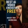 AI Video Generator | AI Text To Video Generators Free| Free AI Tools | Must Try 100 % Working