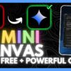 Gemini 2.5 Pro Canvas: FULLY FREE NEW AI Coder by Google! SUPER FAST!