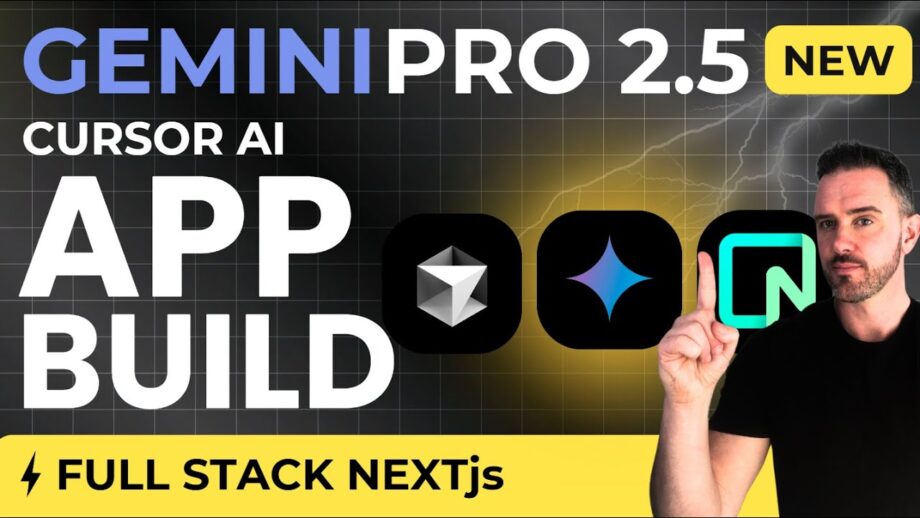 Gemini 2.5 Pro App Build With Cursor AI - Is It the Best?!