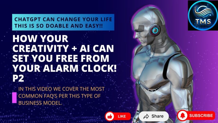 How Your Creativity + AI Can Set You Free From Your Alarm Clock In 2025  P1