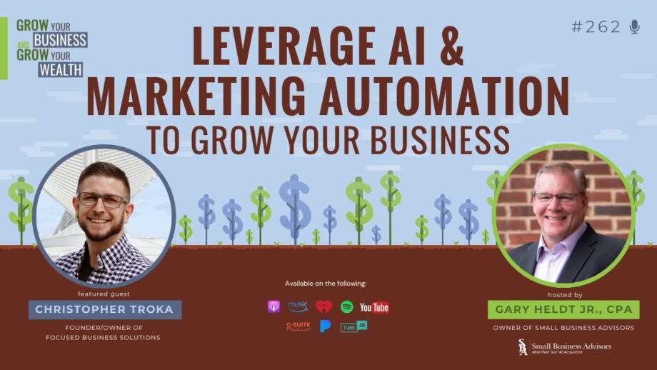 Episode 262: Leverage AI and Marketing Automation to Grow Your Business
