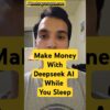 How To Make Money With Deepseek AI by Making AI Tools #Deepseek #shorts #chatgpt #aitoolsnprompts