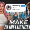 I Made AI Influencer like Aitana Lopez (AI Instagram Model)