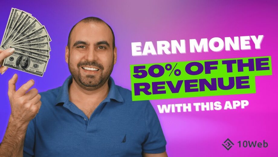 Generate Passive Income with 50% Commissions Promoting 10web!