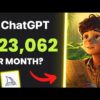 How to Make Passive Income with ChatGPT & Midjourney AI in 2025!
