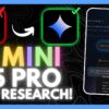 Google's Deep Research 2.5 PRO Agent IS INSANE! Generate Multi-Page Reports with AI!