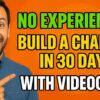 🚀 No Experience? 30 Days to Build a Channel with VideoGen AI Video Text Generator