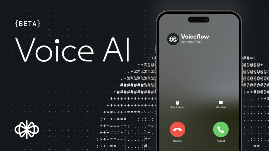 Build Voice AI Agents with no-code in Voiceflow