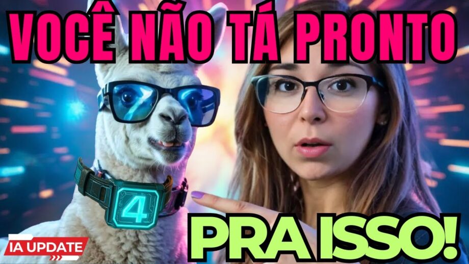 Meta Lança Llama 4 Para Destronar OpenAI e Google! MidJourney, Microsoft, Kawasaki e Muito Mais!