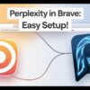 Set Up Perplexity as Default Search Engine in Brave