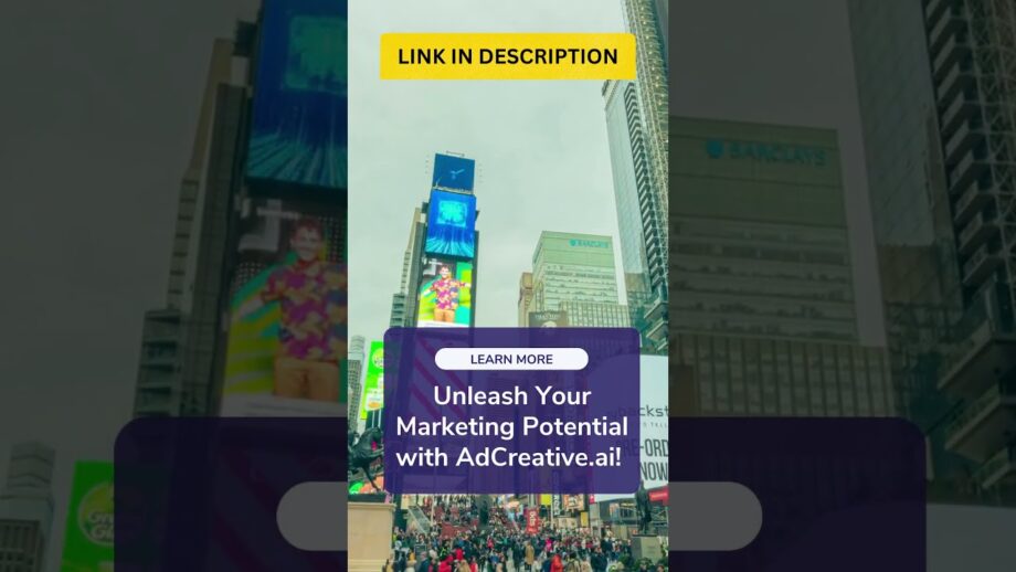 Unleash Your Marketing Potential with AdCreative.ai! Boost Conversion Rates Like Never Before!