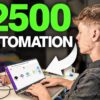 Live $2500 AI Automation I Built For a Client (Step by Step)