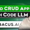 Code LLM - Build a Web App in Minutes | Use AI-Powered Coding for Fast Development!