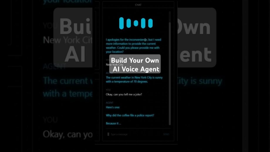 Build Your Own AI Voice Assistant Now ⬆ #agent #ai