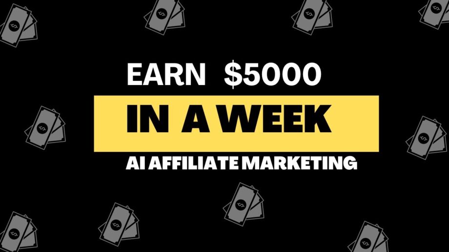 AI Affiliate Mastery: Elevate Your Income to $5000 Per Week with the Ultimate Strategy #affiliate
