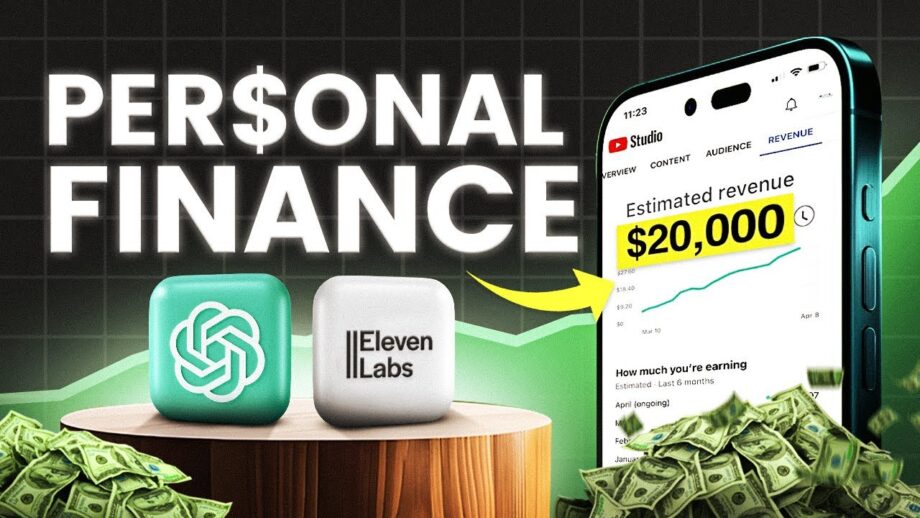 How to make personal Finance videos using AI ($600/Day)