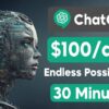 Make $100/Day Using ChatGPT: 2023 Tutorial for Beginners