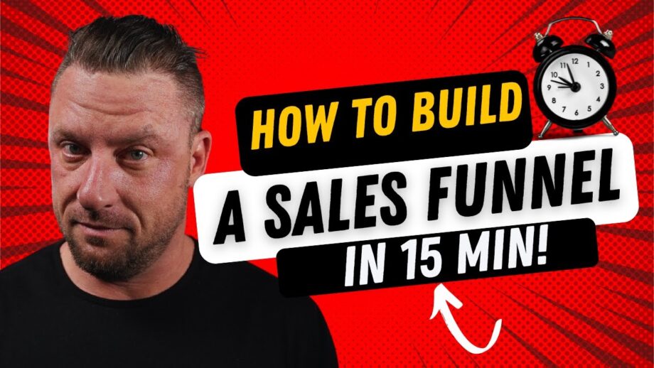 How To Build A Sales Funnel in 15 mins