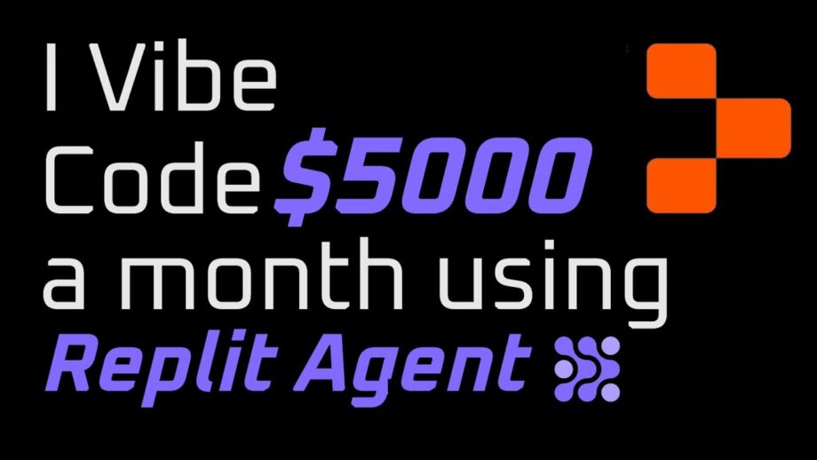 I Vibe Code $5000 a Month with Replit Agent!