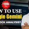 How to Use Google Gemini for Stock Analysis: A Guide to Gemini AI Stock Research | Trade Brains