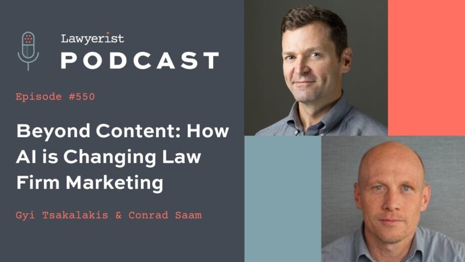 Beyond Content: How AI is Changing Law Firm Marketing
