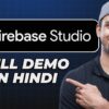 Google's NEW Firebase Studio is a BEAST?! - Full Demo in Hindi