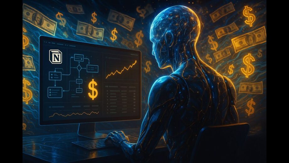 This AI + Notion Setup Prints $500/Day—No Team, No Experience