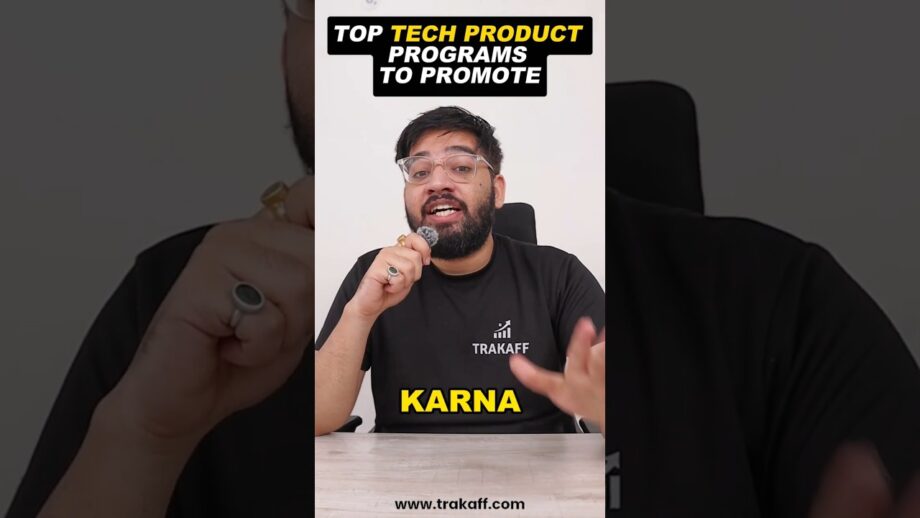 Best 5 Tech Products Affiliate Programs