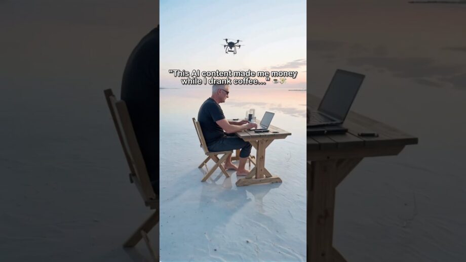 How I Make Money with AI Content in Minutes (No Product, No Filming Required)