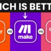 Zapier vs Make vs N8N (2025) | Which One is Better?