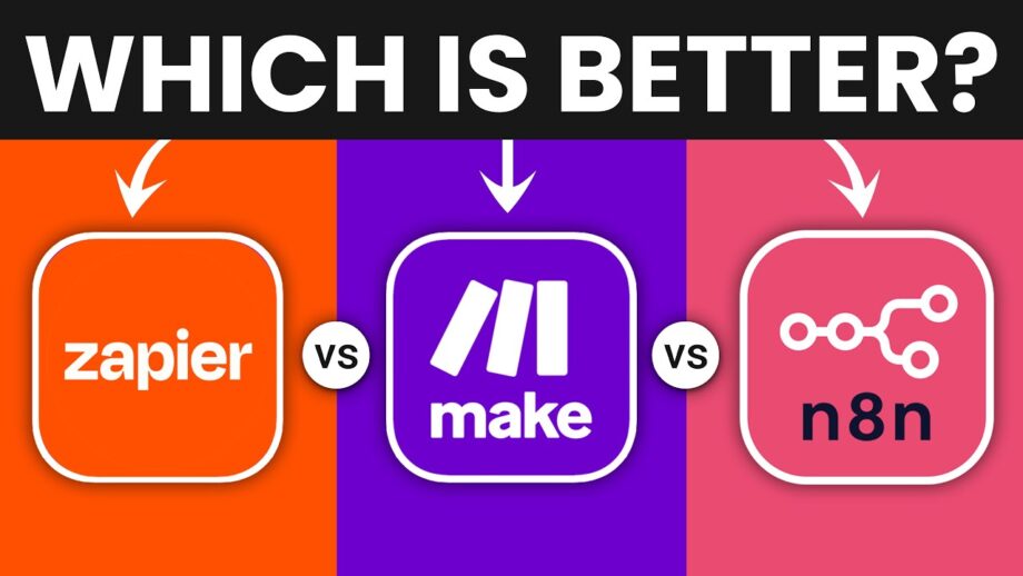 Zapier vs Make vs N8N (2025) | Which One is Better?