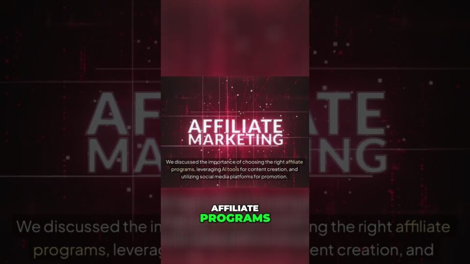 AI Affiliate Marketing: Hack Conversions & Make Money Online NOW!