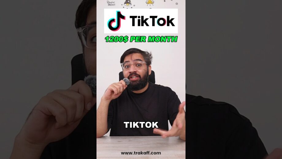 Make 1200$ Per Month with TikTok!