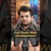 Master Full Stack Web Development with these skills | Roadmap to FullStack | Software Dev #shorts