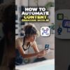 How to use AI to automate your content creation