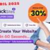 30% Discount code Clicksite.ai website builder in minute ( 100 working )