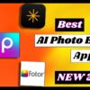Top 5 AI Photo Editor Apps for Stunning Visual Creations (2025)