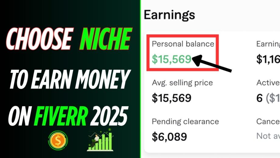 Choose Right Niche On Fiverr To Earn in 2025