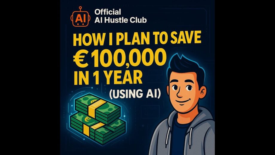 How I Used AI to Save €100,000 in One Year (No Face, No Team)