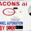 ✅  How To Setup Email Funnel Automation In Beacons AI 🔴