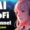 Earn with AI LoFi Songs Monetizable Channel for Free | Ni3